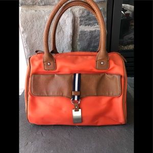 Neon orange Tommy Hilfiger small handbag🌟